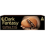 Sunfeast Dark Fantasy Coffee Fills - Original Filled Cookie With Coffee Flavour, Perfect Snack 69 g 