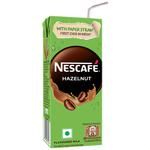Nescafe  Ready To Drink Hazelnut Cold Coffee - Flavoured Milk 180 ml 