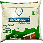Visakha Dairy Trupthi Curd 450 ml Pouch