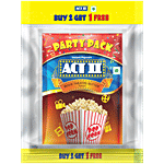 ACT II Movie Theatre Butter Instant Popcorn - Party Pack 150 g (Buy 2 Get 1 Free)