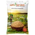 Safe Harvest Sona Masuri Unpolished Brown Rice/Akki - Pesticide Free 1 kg 