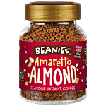 Beanies Flavour Instant Coffee - Amaretto Almond 50 g Bottle