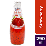 Americano Basil Seed Drinks - Strawberry 290 ml
