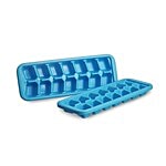 All Time Plastic Cool Ice Cube Tray - Blue 2 pcs