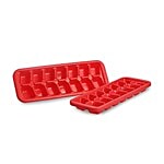 All Time Plastic Cool Ice Cube Tray - Red 2 pcs