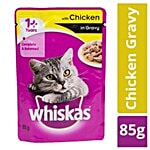 Whiskas Wet Cat Food - Chicken In Gravy, For Adult Cats, +1 Year 85 g