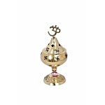 HAZEL Puja Handi Brass Diya Oil Lamp Small S1 - Golden 1 pc