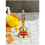 Hazel Brass Ganti Hanuman - Golden 1 pc