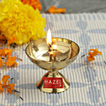 Hazel Payali Brass Diya Oil Lamp S0 - Golden 1 pc