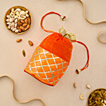 bb Royal Premium Diwali Gift Potli - Almonds, Cashews, Raisins, Pistachios 400 g (100 g each)