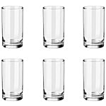 Treo Water/Juice/Mocktail Glass Tumbler - Embassy 265 ml Set of 6