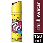 Set Wet Deodorant Spray Perfume - Thrill Avatar 150 ml