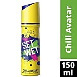 Set Wet Chill Avatar Deodorant Spray Perfume 150 ml