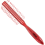 Vega R4-RB Round Brush - Red / Colour May Vary 1 pc 