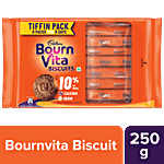 Cadbury Bournvita Biscuits, Tiffin Pack 250 g (9 pcs x 27.78 g each)