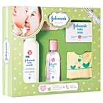 Johnson's baby Baby Care Collection - with Organic Cotton Bib & Baby Comb 5 pcs