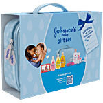 Johnson's baby Care-Collection-2 Bath & Skin Care Gift Set - Blue 9 pcs 