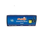 BRW 40 Micron Plasto Garbbage Bags - Small 15 pcs