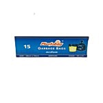 Brw  40 Micron Plasto Garbbage Bags - Medium 15 pcs