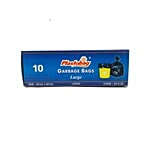 Brw  40 Micron Plasto Garbbage Bags - Large 10 pcs