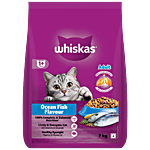 Whiskas Adult 1+ Years Dry Cat Food - Ocean Fish Flavour 7 kg