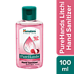 Himalaya Wellness Hand Sanitizer - Litchi, Pure Hands 100 ml