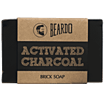 Beardo Brick Soap - Activated Charcoal 125 g