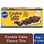 Pillsbury Cookie Cake Choco Trio 120 g