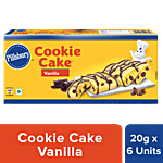 Pillsbury Vanilla Cookie Cake 120 g (Pack of 6)