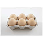 fresho! Country/Desi Eggs-Medium, Kadaknath 6 pcs