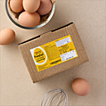 fresho! Country/Desi Eggs-Medium, Kadaknath 6 pcs
