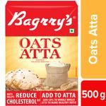 Bagrrys Bagrry`S Oats Atta - Made From 100% Whole Grain Oats 500 g 500 g 