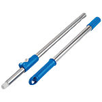 Gala Spin Rod Spare - Stainless Steel, 3.8 ft, Blue 1 pc