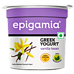 Epigamia  Greek Yogurt - Vanilla Bean 85 g Cup