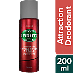 Brut Attraction Totale Deodorant - Long Lasting Fragrance, For Men 200 ml Tin