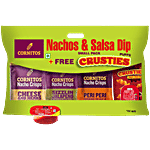 Cornitos Exotic Flavour Nachos & Dip 144 g