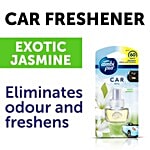 Ambi pur Car Freshener - Exotic Jasmine, Starter Kit Refill Pack 7.5 ml