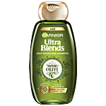 Garnier Ultra Blends Deep Nourishing Shampoo - Mythic Olive, For Dry & Under-Nourished Hair, Paraben Free 360 ml Mythic Olive