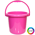 Aarna Plastic Frosty Bucket - Assorted Color 16 L