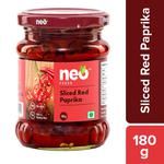 Neo Sliced Red Paprika 180 g Bottle