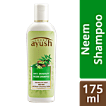 Lever Ayush Anti Dandruff Shampoo - Neem & Rosemary Tailam, For Healthy Scalp & Hair 175 ml 