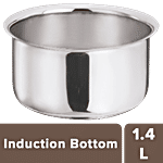 Vinod Stainless Steel Induction Base Tope 1.4 L