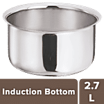 Vinod Stainless Steel Induction Base Tope 2.7 L
