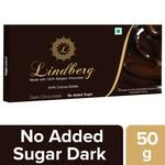 Lindberg Pure Belgian Dark Chocolate - No Added Sugar 50 g 