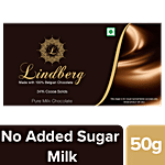 Lindberg No Added Sugar - Pure Belgian Milk Chocolate 50 g
