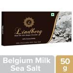 Lindberg Sea Salt - Pure Belgian Milk Chocolate 50 g 