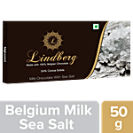 Lindberg Sea Salt - Pure Belgian Milk Chocolate 50 g