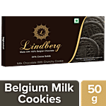 Lindberg Crunchy Cookie - Pure Belgian Milk Chocolate 50 g