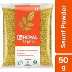 BB Royal Organic, Fennel /Saunf/Sompu Powder 50 g 