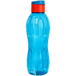 Signoraware Fliptop Aqua Fresh BPA Free Plastic Bottle - Leakproof, Easy To Carry, Blue 1 L 